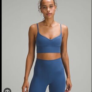lululemon athletica Blue Sports Bra